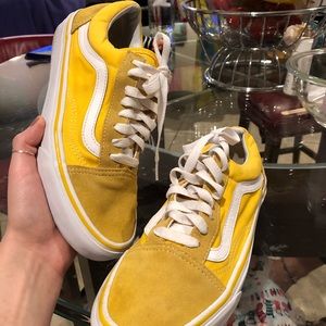 Yellow Old Skool Vans